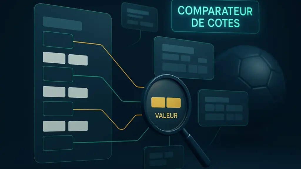 Comparador de cuotas en casas de apuestas - visualización de múltiples operadores y mejores cuotas disponibles