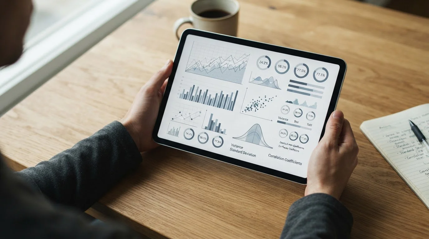 Análisis de cuotas y probabilidades en pantalla de ordenador