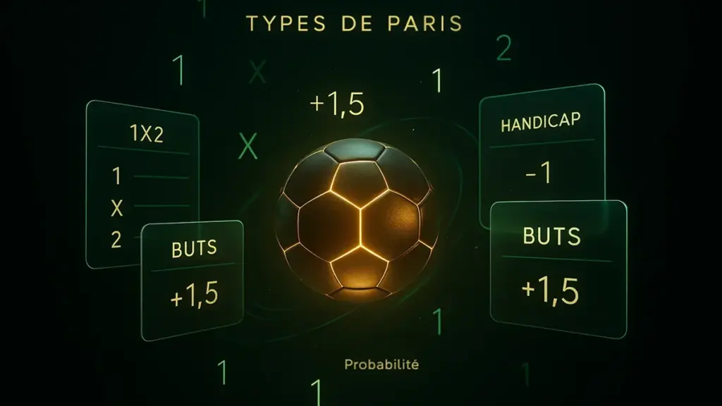Tipos de apuestas y mercados en fútbol - guía completa con visualización de múltiples opciones de mercado